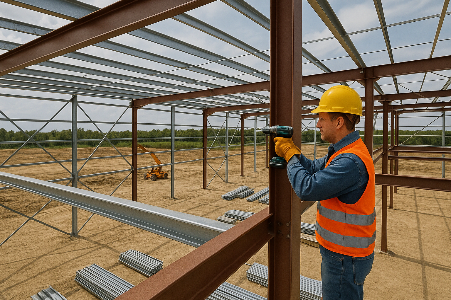 PEB Pre Engineering Building Construstion Work