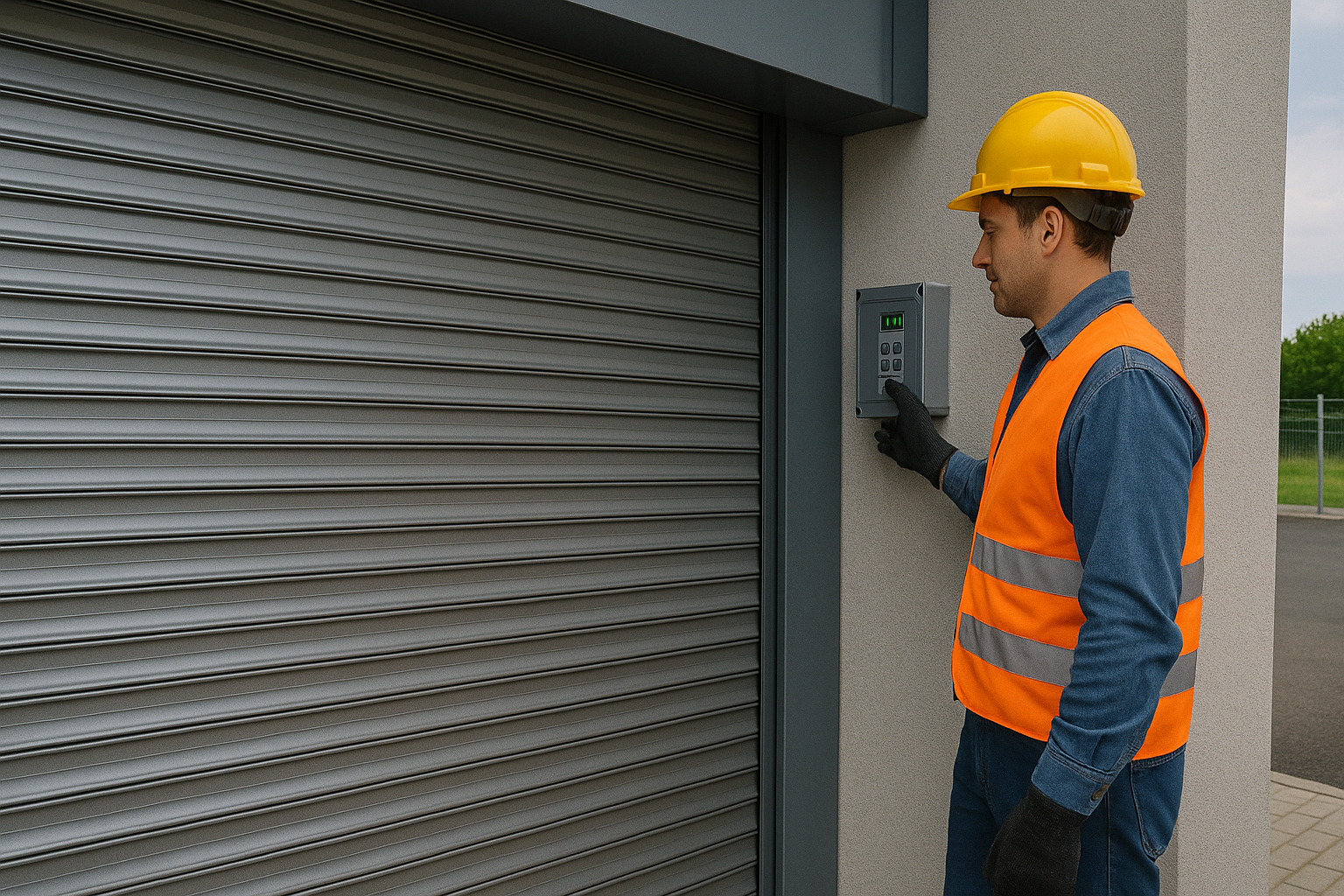 Rolling Shutter Automatic Work